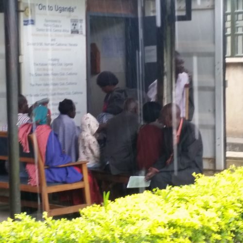 Salle d'attente de radiologie